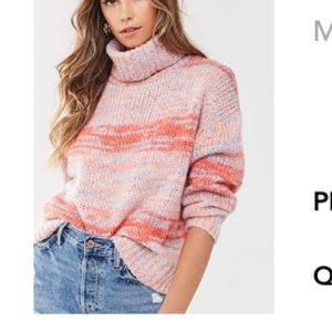 Marble Turtleneck sweater